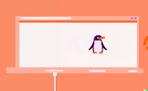 And abstract image of programming code surrounded by a light bulb.